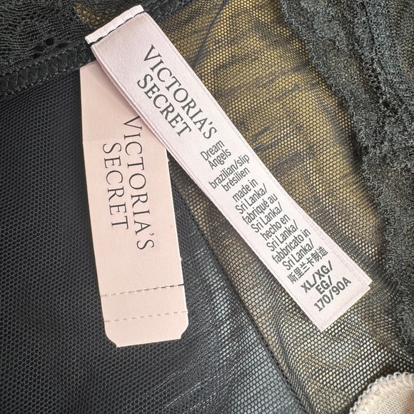 Victoria's Secret Dream Angels Brazilian Slip Panty Black - Picture 5 of 6